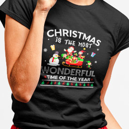Julen är årets mest underbara tid t shirt