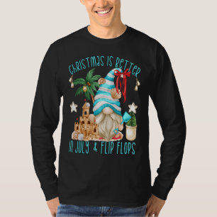 Julen är bättre i juli och vänd till t shirt