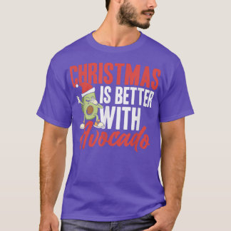 Julen är bättre med avocado t shirt