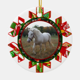 Julen är den kommande prydnaden julgransprydnad keramik