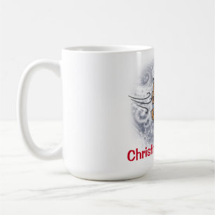 Julen är hård - den Ernie och Ralph snöstormmug Kaffemugg