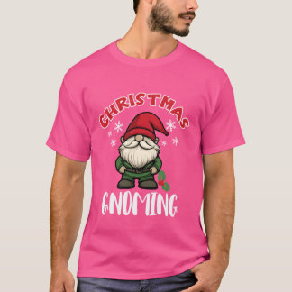 Julen är på väg att bli jultomten t shirt