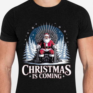 Julen är på väg - Rolig jul T Shirt