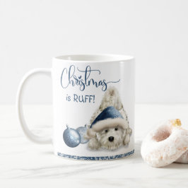 Julen är Ruff, Hund älskare juldockan Kaffemugg