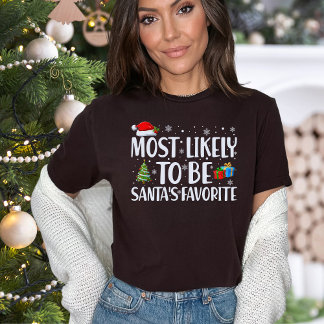 Julen är troligast att vara jultomtens favoritfant t shirt
