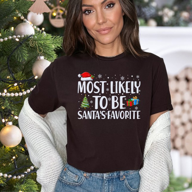 Julen är troligast att vara jultomtens favoritfant t shirt (Skapare uppladdad)
