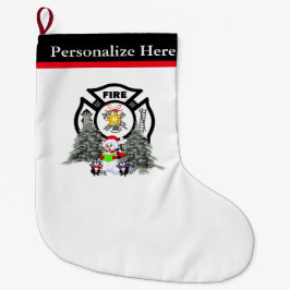 Julen avfyrar avdelnings-plats stor julstrumpa