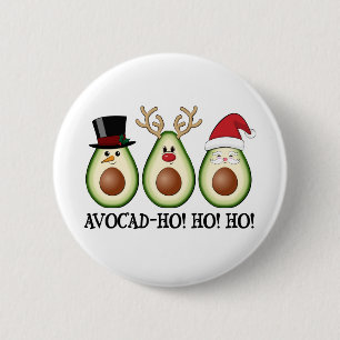 Julen Avocado Frosty, Rudolph och Santa Knapp