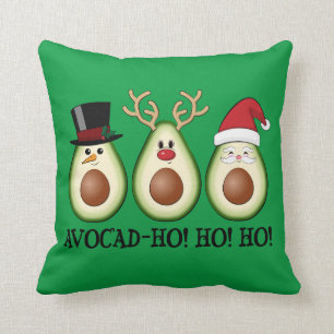 Julen Avocado Frosty, Rudolph och Santa Kudde