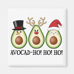 Julen Avocado Frosty, Rudolph och Santa Magnet