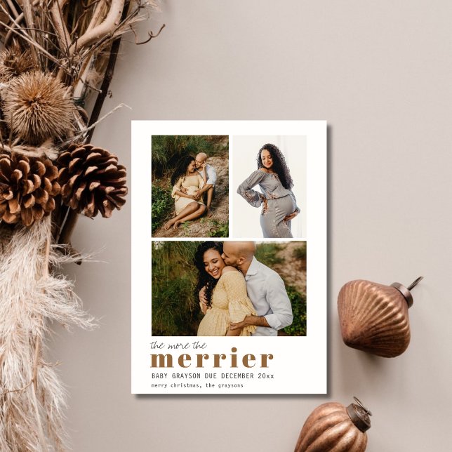 Julen blir än gladare - graviditetsannonsering (Skapare uppladdad)