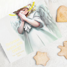 Julen börjar med Jesus Praying Angel