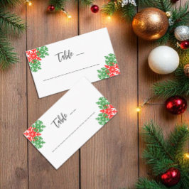 Julen Bröllop under säsongen Placeringskort