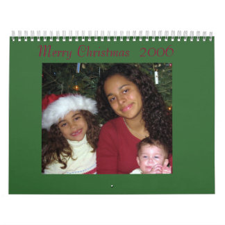 Julen Calendar vår Family. Kalender