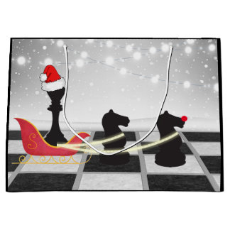 Julen Chess Jultomten och rener