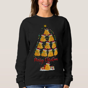 Julen för ost Älskare Julafton Matching Santa Chee T Shirt