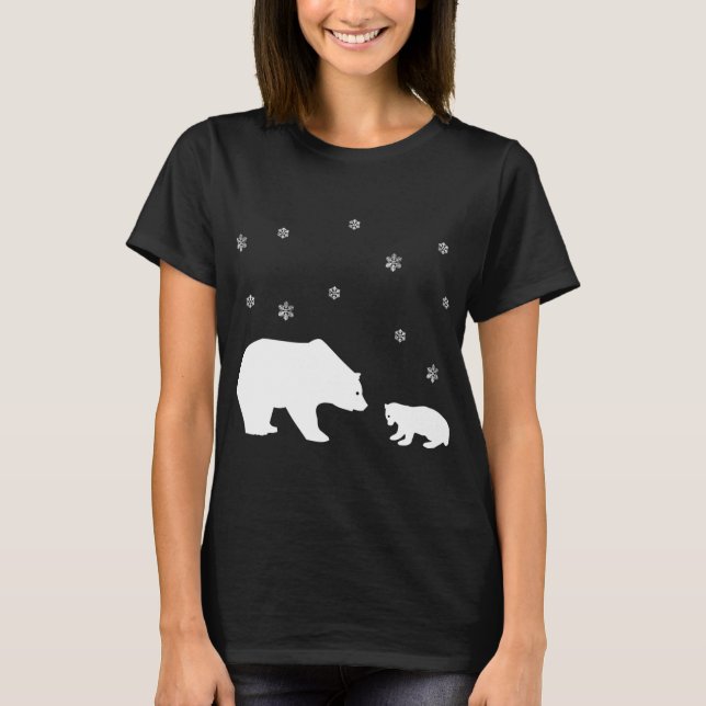 Julen för vinterburk i Cute T Shirt (Framsida)