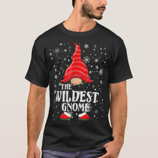 Julen för Wildest Gnome Matching Family Group T Shirt