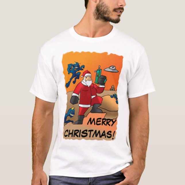 Julen fördärvar på t shirt (Framsida)