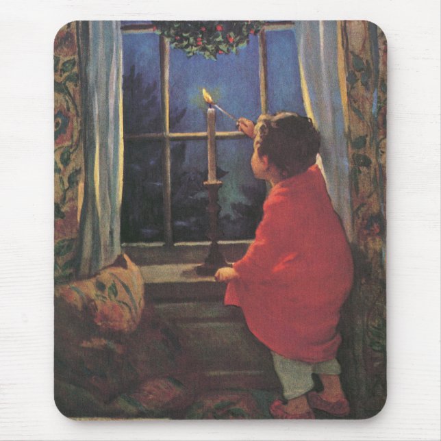 Julen före jul av Jessie Willcox Smith Musmatta (Framsidan)