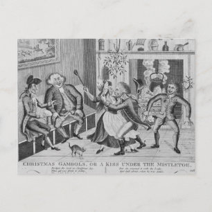 Julen Gambols, eller en kyss under Helg Vykort