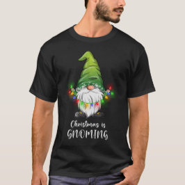 Julen gnomerar God jul Gnome T Shirt