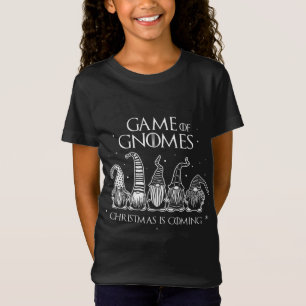 Julen Gnomes kommer tre Gno. T Shirt
