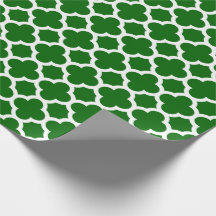Julen görar grön det Quatrefoil spaljémönster
