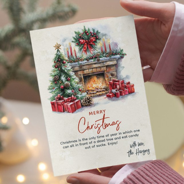Julen gräs Träd Fireplace och Presenter Anpassning (Skapare uppladdad)
