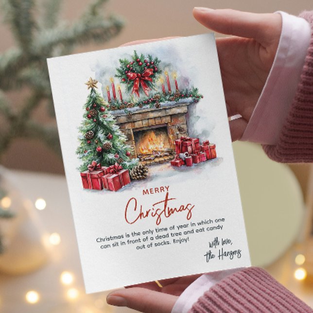 Julen gräs Träd Fireplace och Presenter Anpassning (Skapare uppladdad)