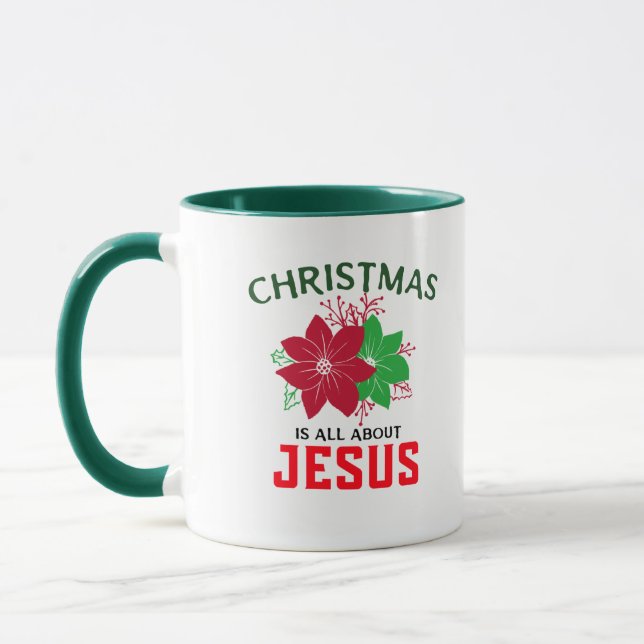 Julen handlar bara om Jesus Mugg (Vänster)