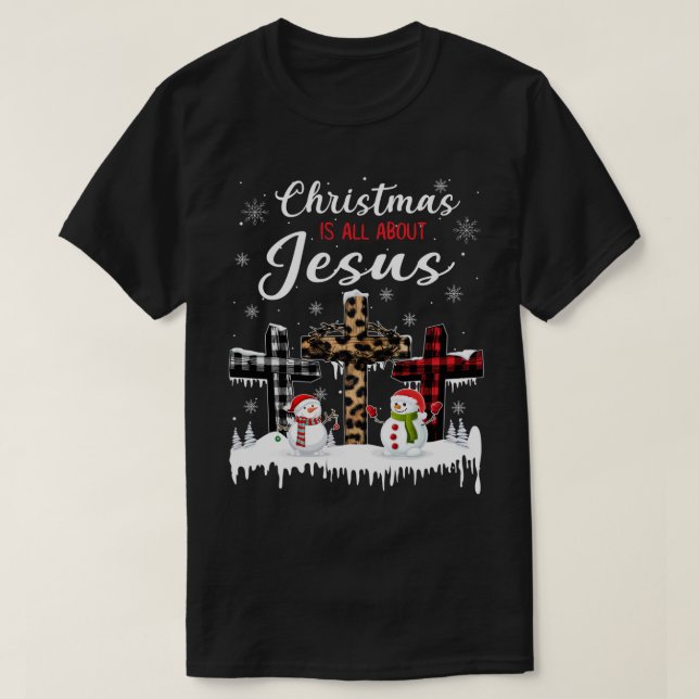 Julen handlar om Jesus kristna Pajama Cos T Shirt (Design framsida)