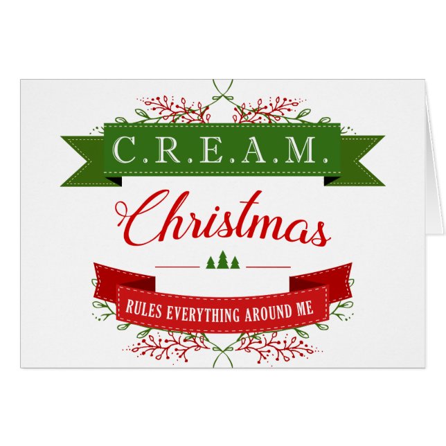 Julen härskar allt runt om mig! Kort (Framsidan Horizontal)