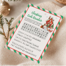 Julen Holiday Code Breaker Spel 