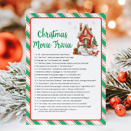 Julen Holiday Film Trivia Spel