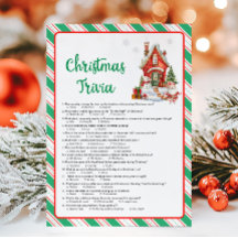 Julen Holiday Trivia Spel