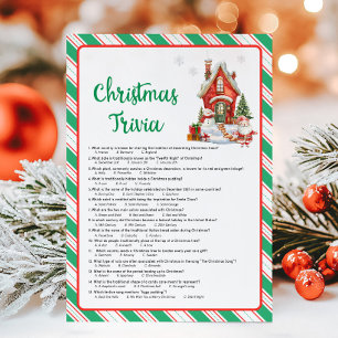 Julen Holiday Trivia Spel