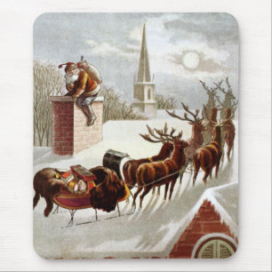 Julen i gammaldags stil, Sankt Nikolaus på taket Musmatta