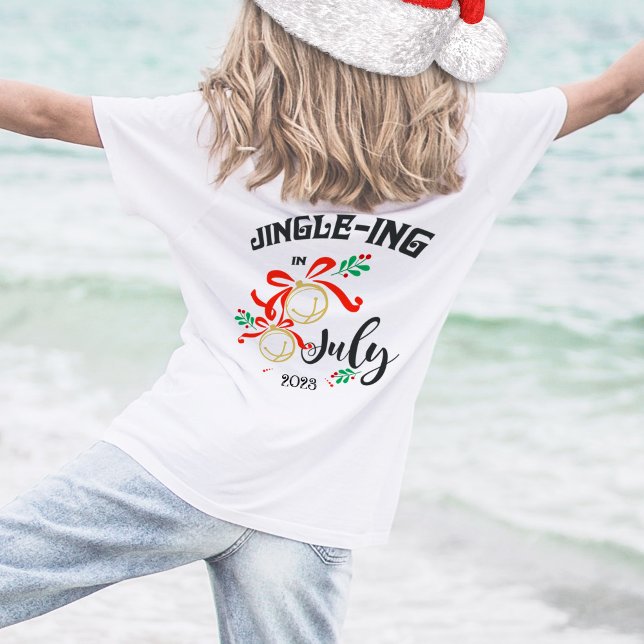 Julen i juli Jingle-ing i juli Jingle Klockor T Shirt (Skapare uppladdad)