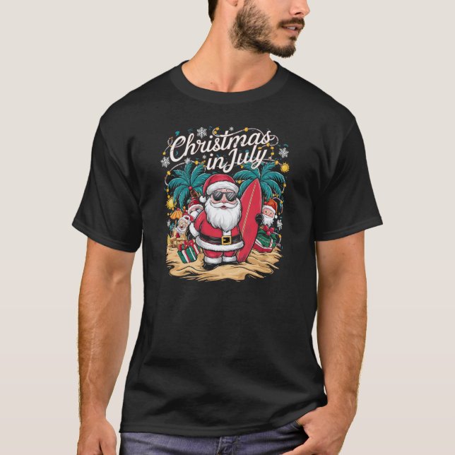 Julen i juli, Jultomten T Shirt (Framsida)