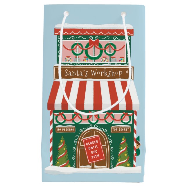 Julen i jultomtens workshop (Framsidan)