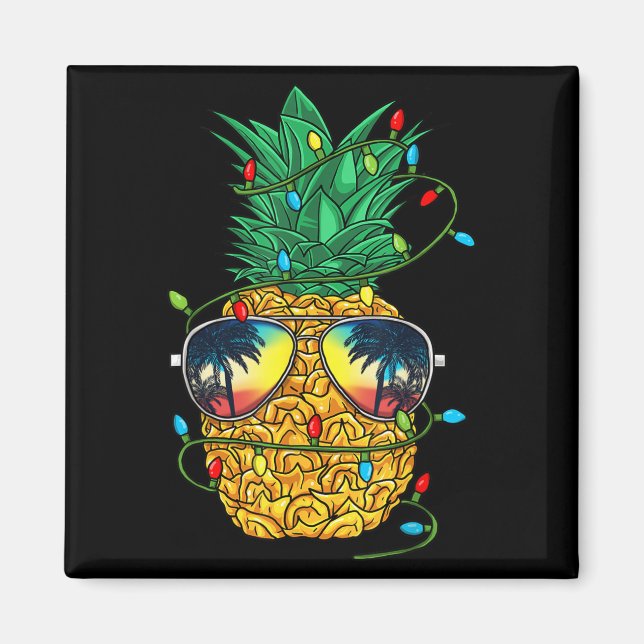 Julen inte i juli Trocal jul hawaiian  Magnet (Framsidan)