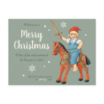 Julen Jenny Nyström Lill-Nisse ridande CC0323