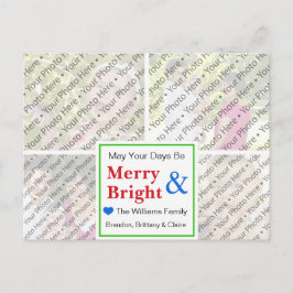 Julen Julhälsningar kortet med beställnings- foto Helg Vykort