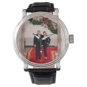 Julen kliver fram President Donald Trump & Melania Armbandsur