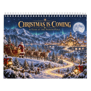Julen Kommer North Pole Story Kalender