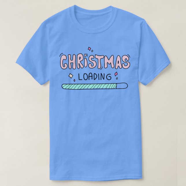 Julen laddas t shirt (Design framsida)