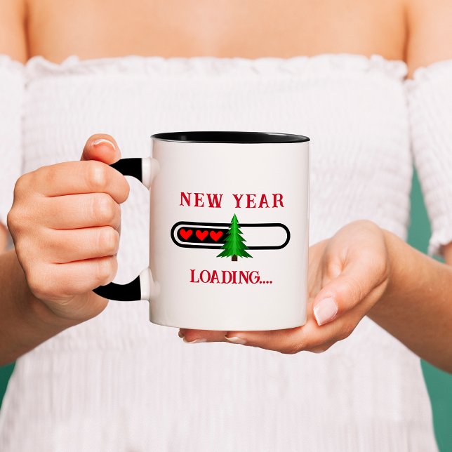 Julen lastar Kaffe Mugg (Skapare uppladdad)