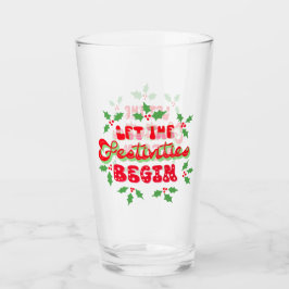 Julen låt festivalen börja i Helgdag Holly Glaskopp