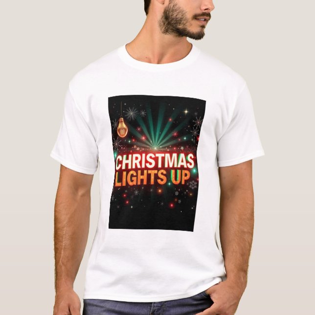 **JULEN LYSTER UPP** T SHIRT (Framsida)
